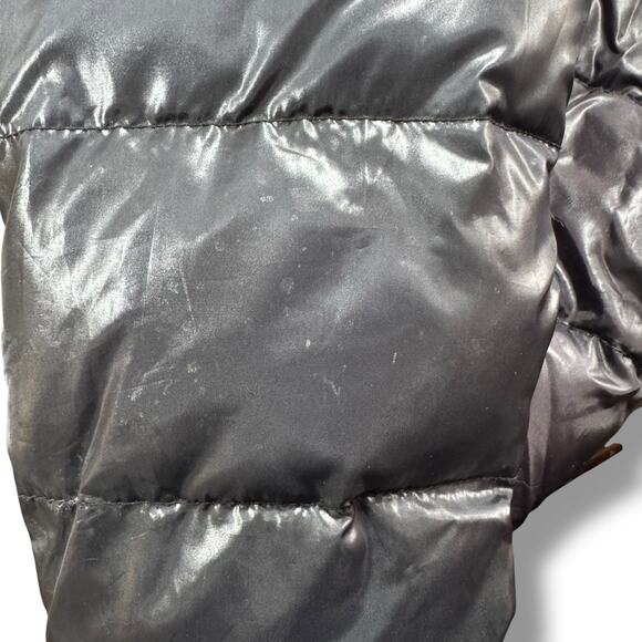 Vintage Lot 29 Looney Tunes Puffer Jacket Juniors Size L Y2K Streetwear Cropped - Picture 9 of 11